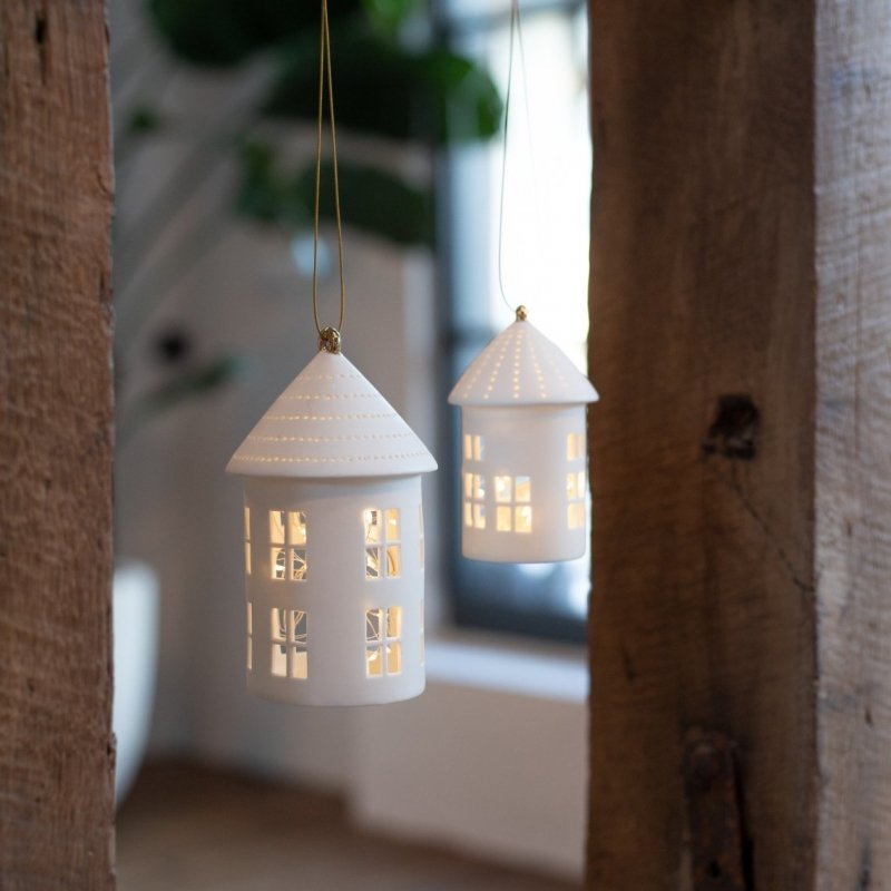 Rader HOME Świecznik - Lampion - Domek - Wiszący 15,5 cm