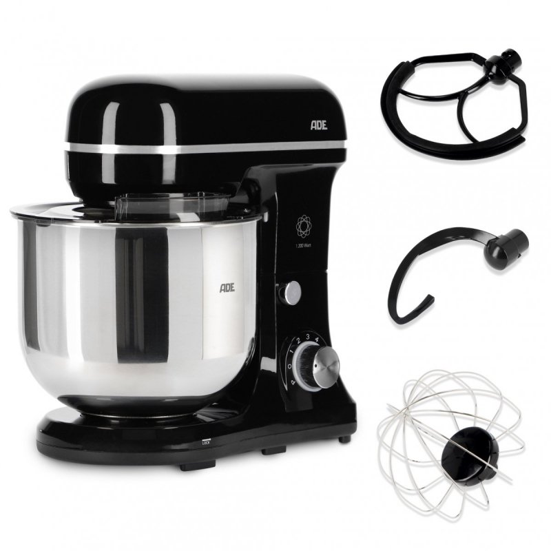 Ade KITCHEN Mikser Planetarny 1200 W / Czarny