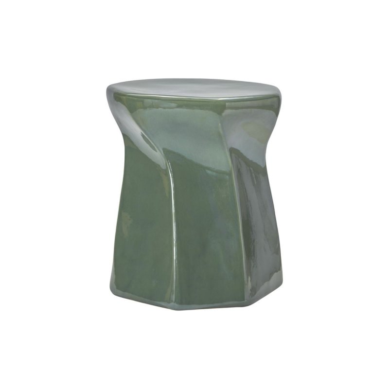 House Doctor LAPO Ceramiczny Stolik Boczny / Zielony