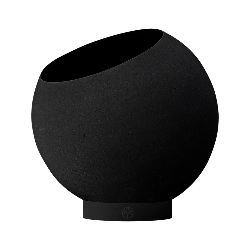 Aytm GLOBE Donica do Kwiatów 21 cm / Czarna