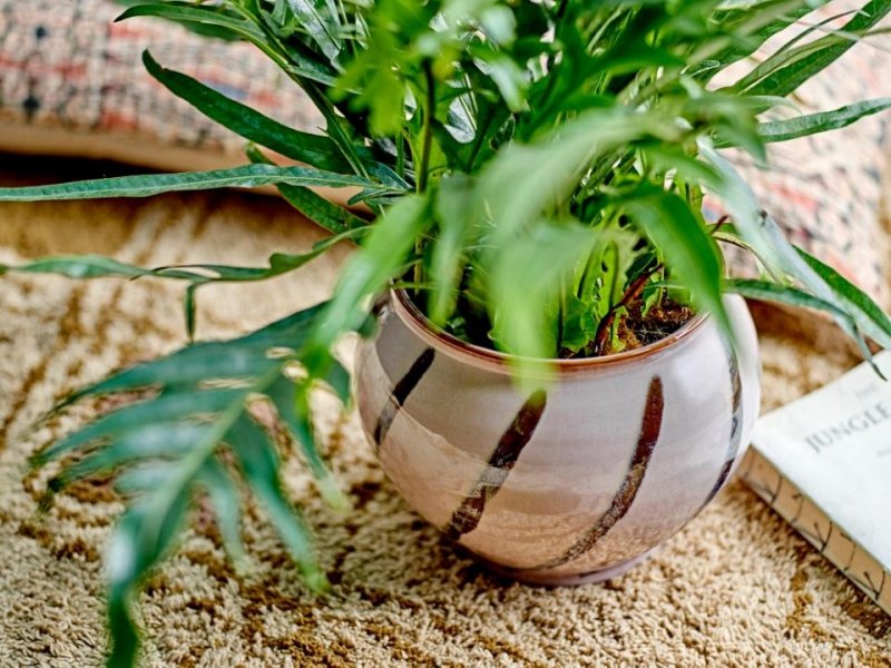 Bloomingville IMAN Osłonka na Doniczkę 21 cm / Różowa