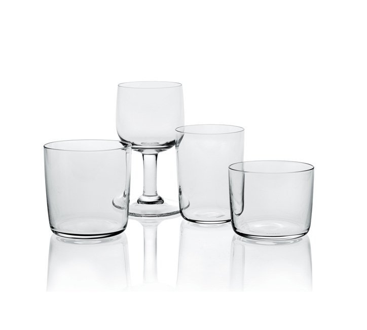 Alessi GLASS FAMILY Szklanki Wysokie 250 ml / do Białego Wina 4 Szt. 