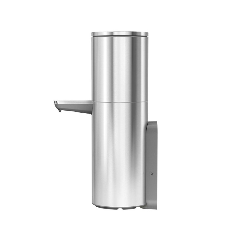 Simplehuman SENSOR Ścienny Stalowy Automatyczny Dozownik do Mydła lub Płynu 946 ml Srebrny Matowy