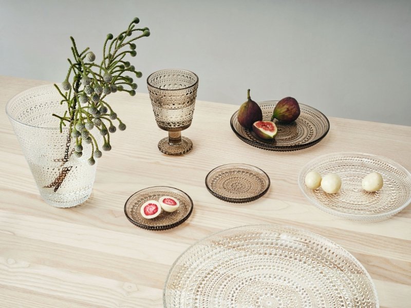 Iittala KASTEHELMI Pucharki do Lodów 2 Szt. / Ciemnoszare