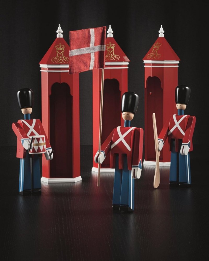 Kay Bojesen DRUMMER Dekoracja Drewniana - Budka Wartownicza 
