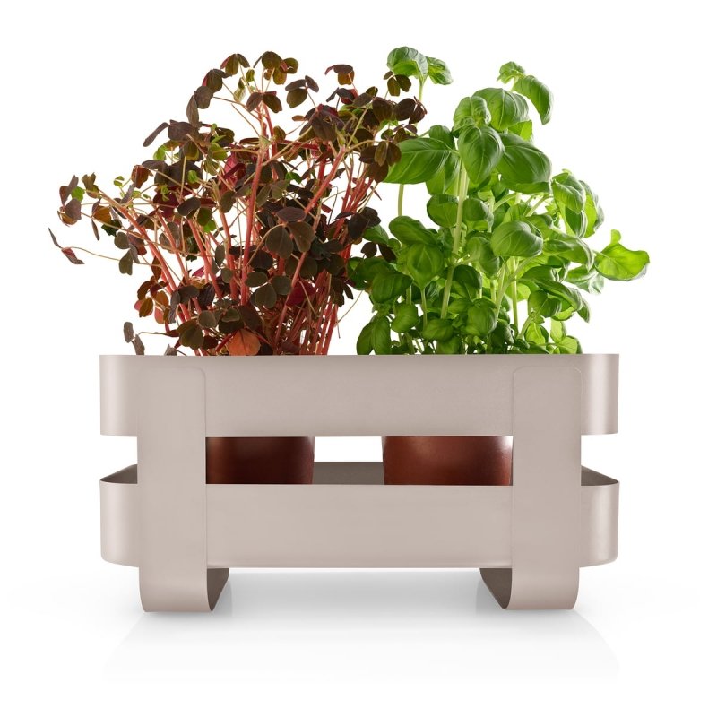 Eva Solo KITCHEN Organizer - Doniczka do Ziół z Systemem Nawadniania / Piaskowa