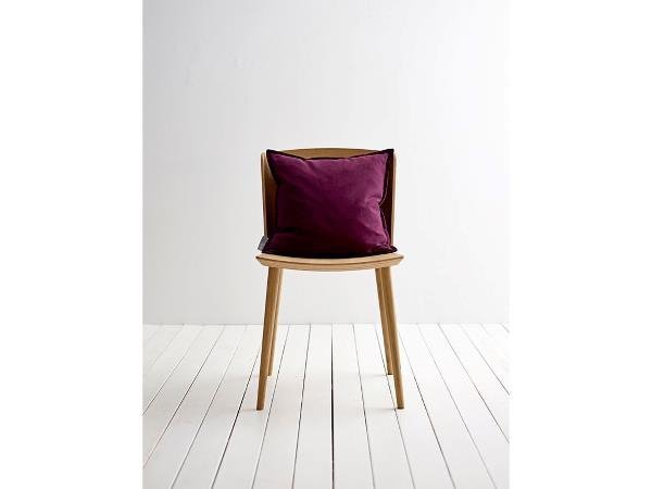 Sodahl BASIC MELANGE Poduszka Dekoracyjna 45x45 cm Fioletowa Plum
