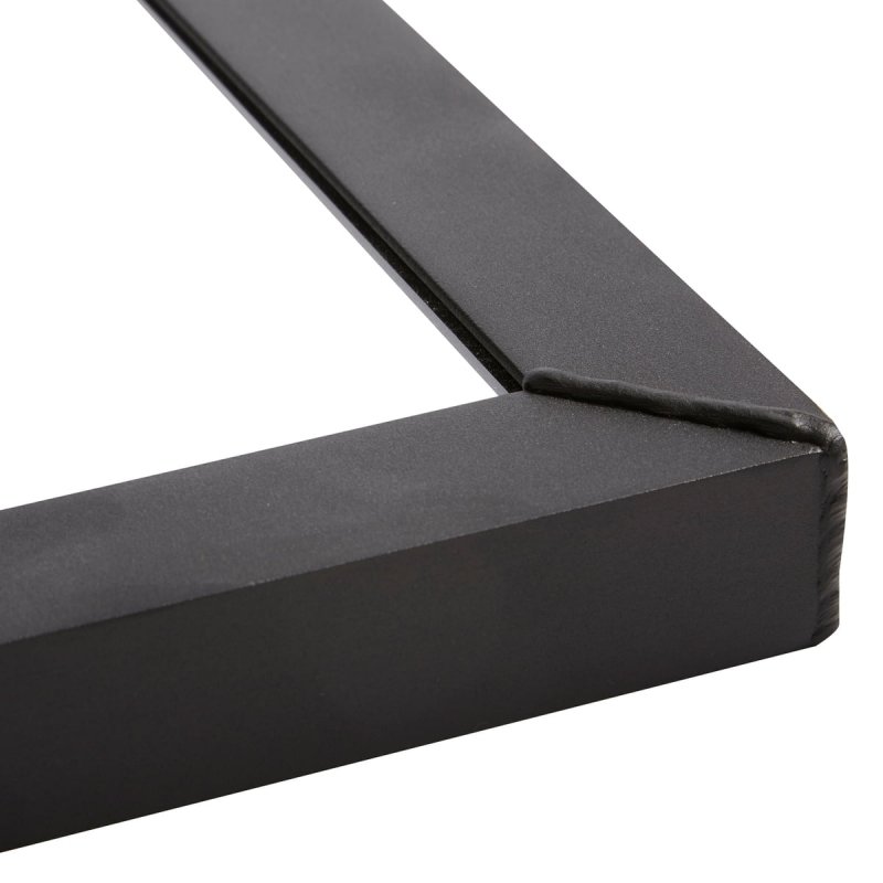 Muubs WASHINGTON Lustro Ścienne w Metalowej Ramie 120 cm / Czarne
