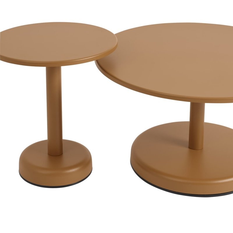 Muuto LINEAR OUTDOOR Stalowy Stolik Kawowy Ogrodowy - Zewnętrzny / Ciemnozielony