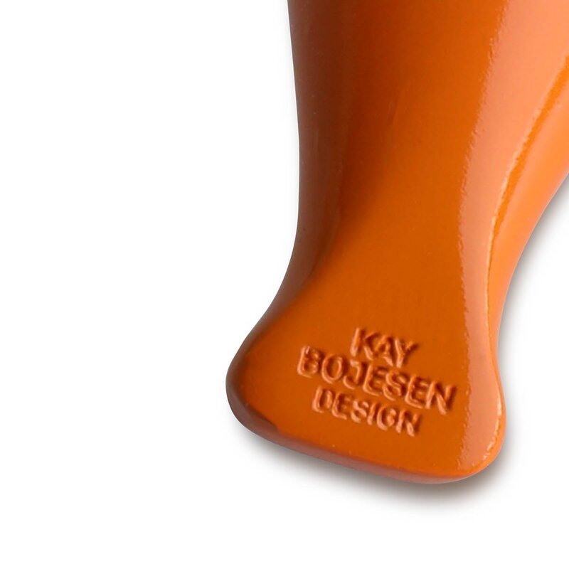 Kay Bojesen SONGBIRD Brelok do Kluczy - Przywieszka do Torebki - Ptaszek / Pomarańczowy