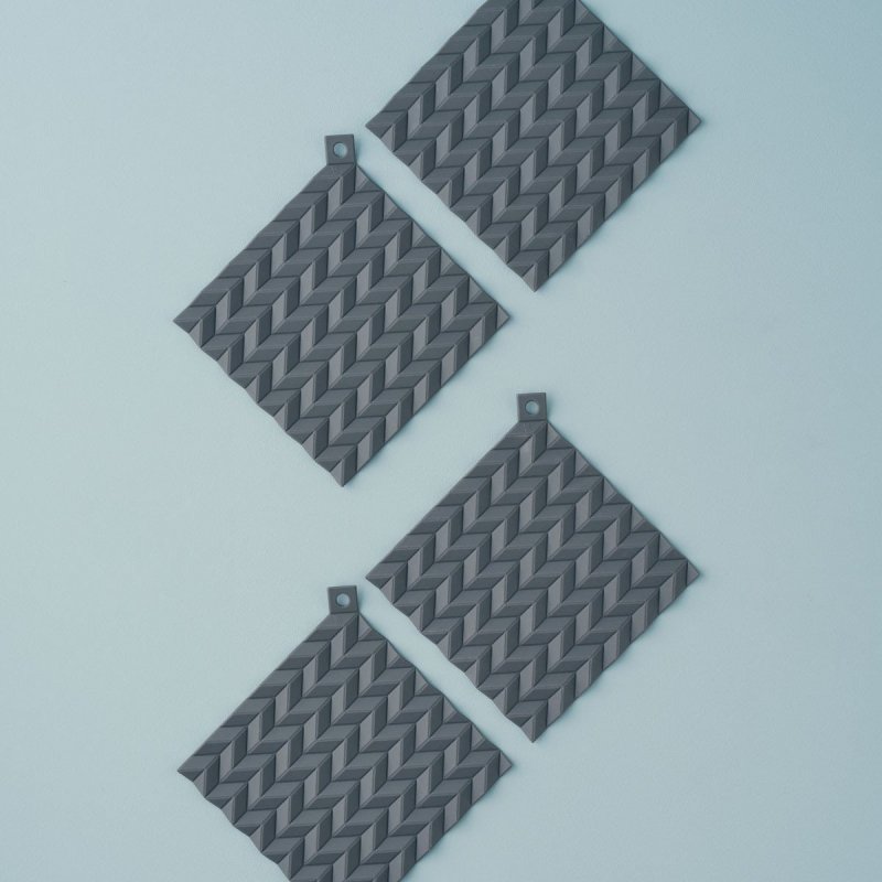 RIG-TIG by Stelton HOLD ON Silikonowe Łapki - Uchwyt do Gorących Naczyń 2 Szt. - Różowe