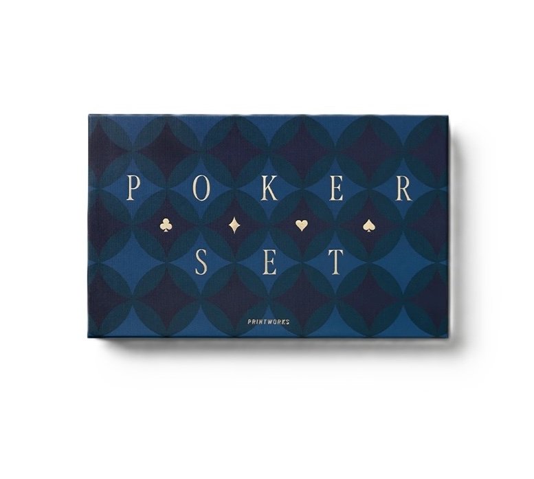 Printworks GAMES Zestaw do Gry w Pokera / Diamenty