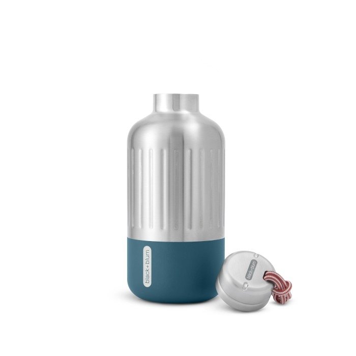 black+blum EXPLORER Stalowa Butelka Termiczna do Wody 650 ml / Morska