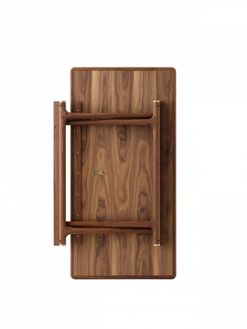 Audo JÄGER Ława - Składany Stolik Kawowy 130 cm / Orzech