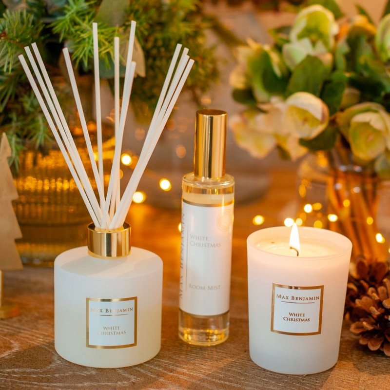 Max Benjamin CLASSIC Świeca Zapachowa 190 g Świąteczna / White Christmas