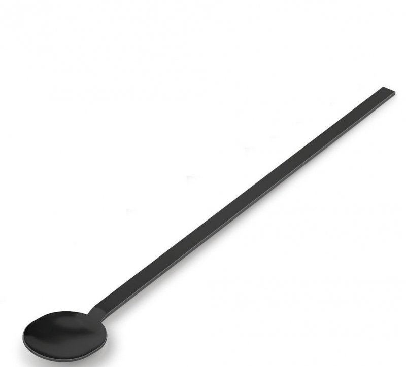 Zack MENOA Łyżka Koktajlowa 25,8 cm Czarna