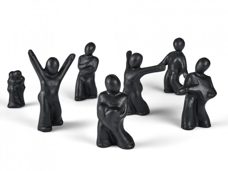 Morso SCULPTURE Żeliwna Figurka Dekoracyjna - &quot;Catch the stars and enjoy your star moment&quot;