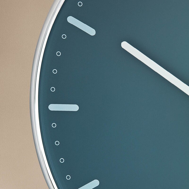 designerski zegar minimalistyczny bez cyfr