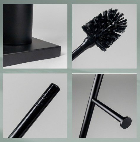 Zestaw łazienkowy Devin czarny