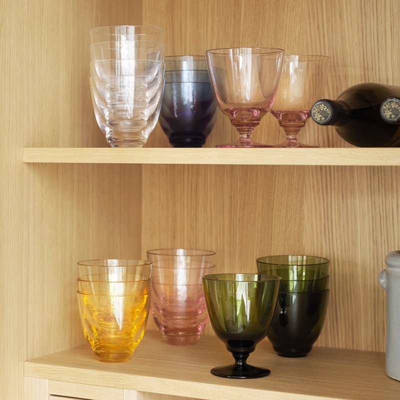 Holmegaard FLOW Szklanka 350 ml / Oliwkowa
