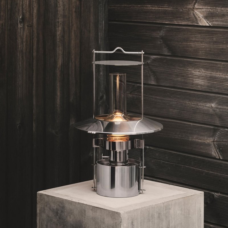 Stelton EM Bezprzewodowa Lampa LED 43 cm / Stalowa