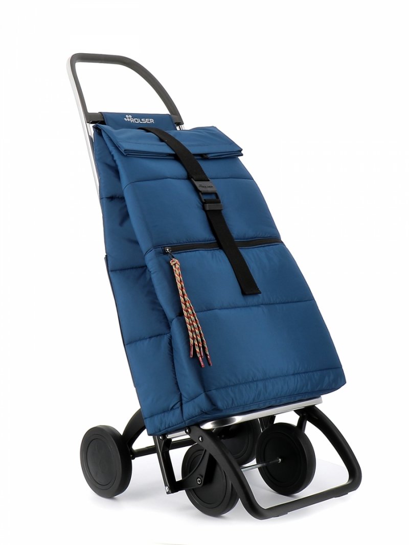 Rolser BIG POLAR 4 Wózek na Kółkach - Torba na Zakupy / Fioletowy