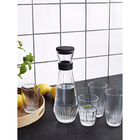 Rosendahl GLASS Karafka do Wody 900 ml Czarna