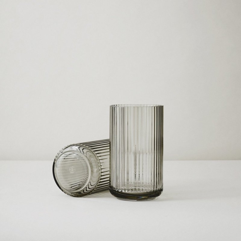 Lyngby Porcelain LYNGBY Wazon Szklany 31 cm Transparentny