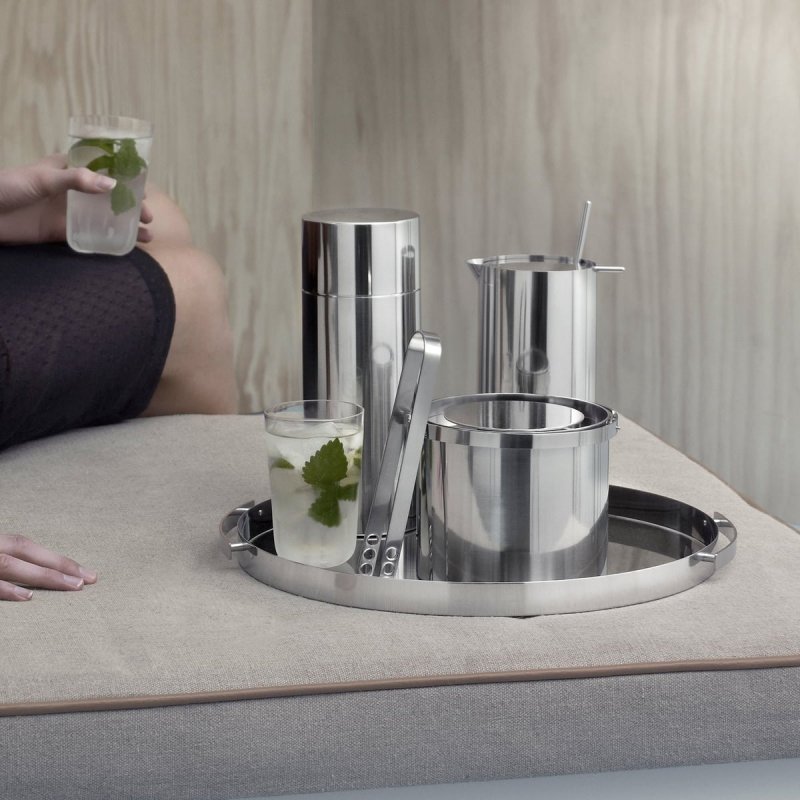 Stelton CYLINDA Stalowy Shaker do Mieszania Martini / Szklanica Barmańska