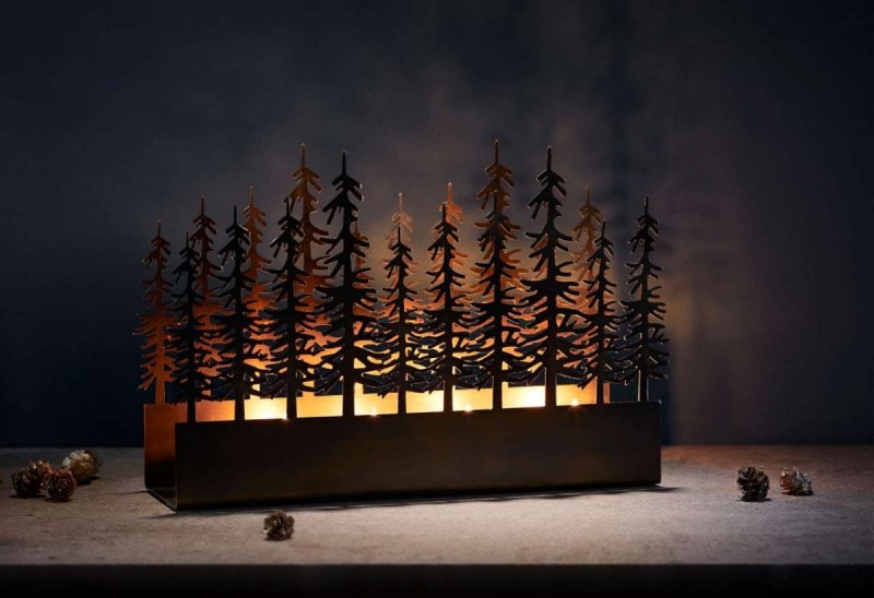 Philippi BOSQUE Świąteczny Świecznik Tealight 29 cm
