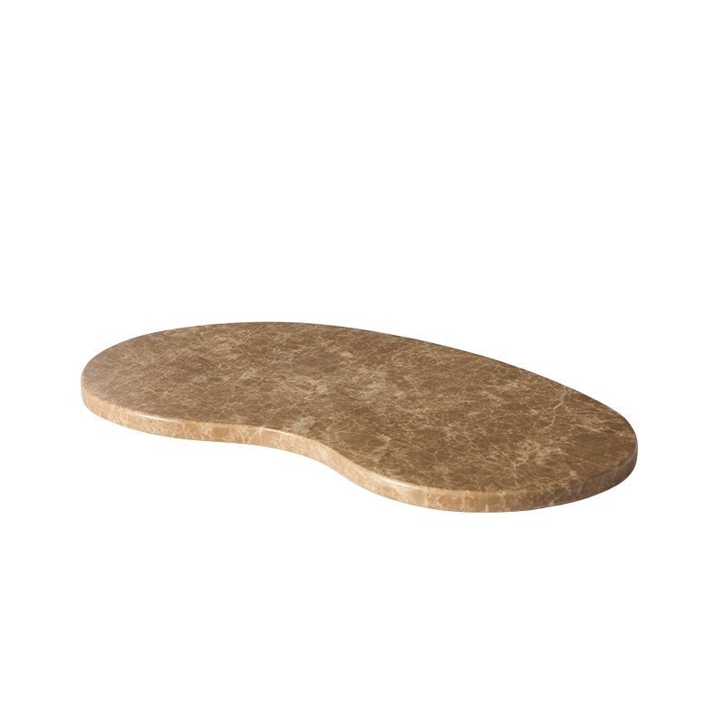 Muubs SUJI Marmurowa Deska do Serwowania 40 cm / Brązowa