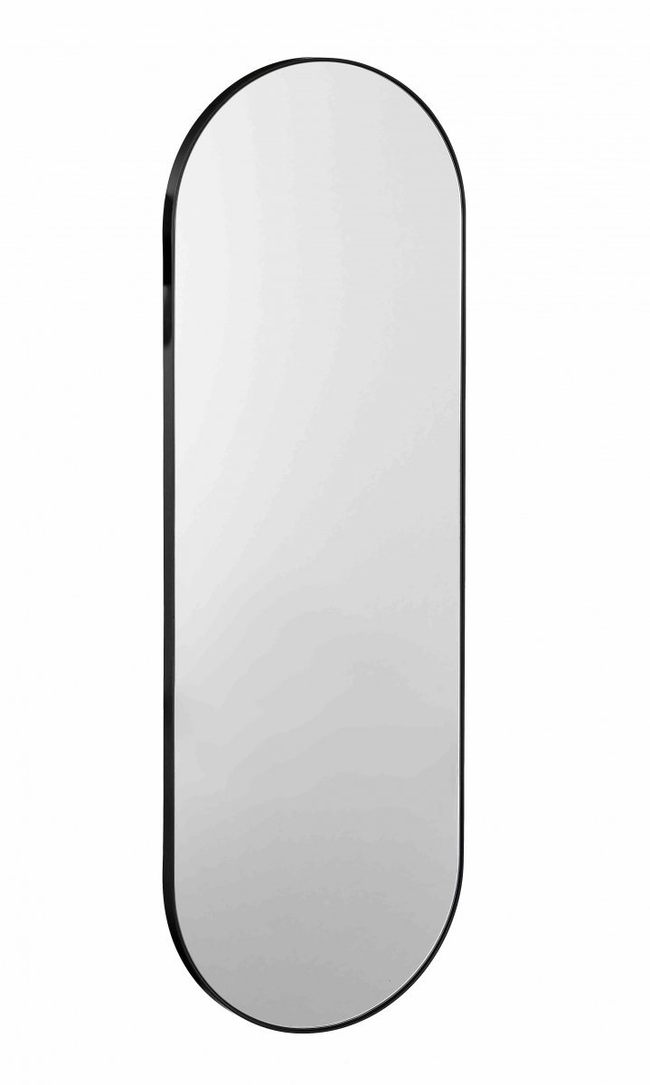 Villa Collection MIRROR Lustro Ścienne Owalne 90 cm Czarne