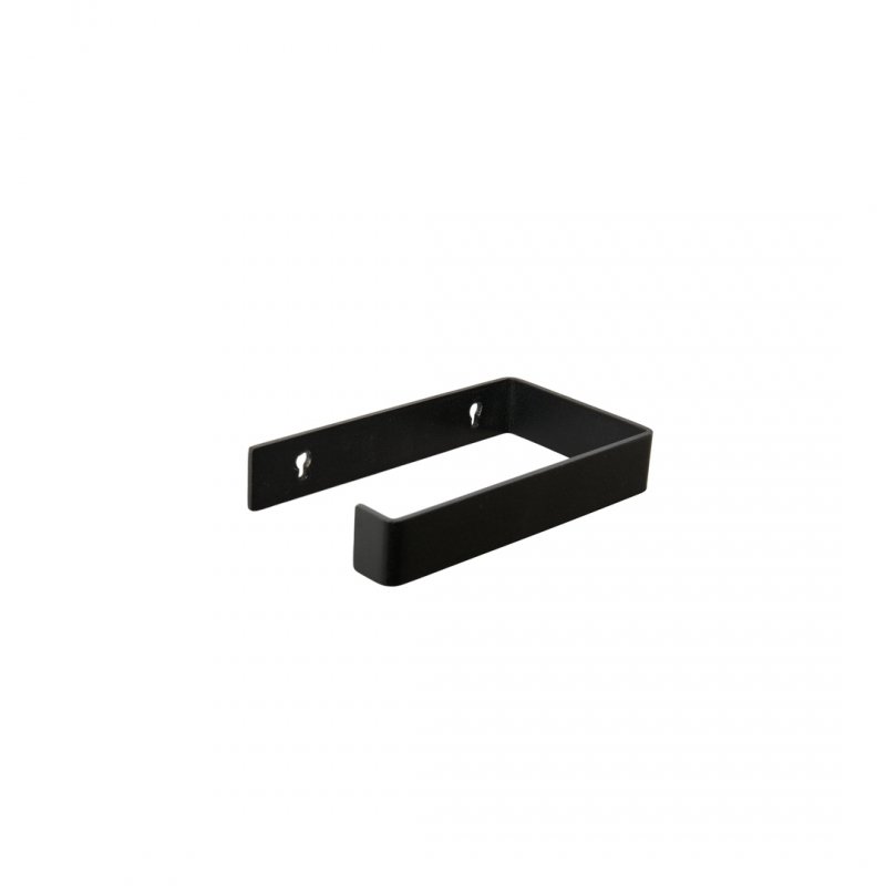 minimalistyczny uchwyt na papier metalowy