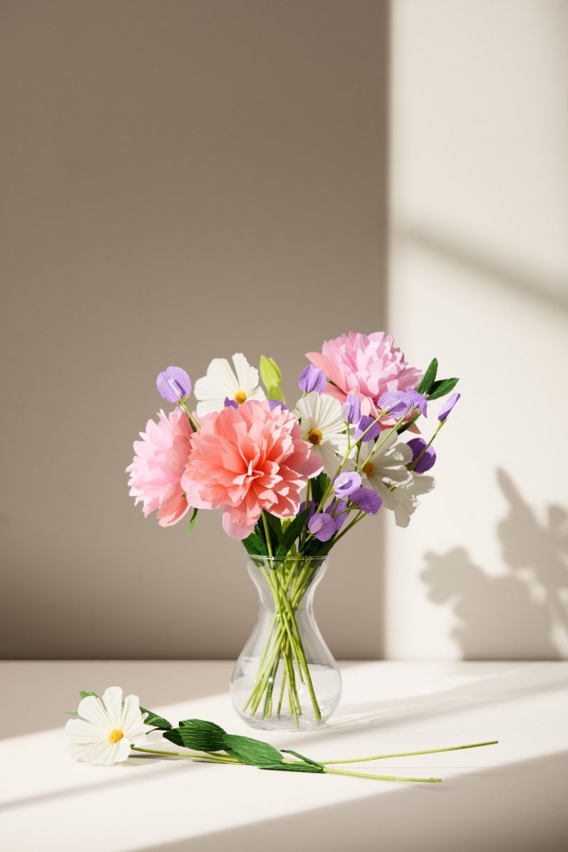 Printworks PAPER FLORIST Zestaw Kwiatów z Bibuły / Zestaw Kreatywny