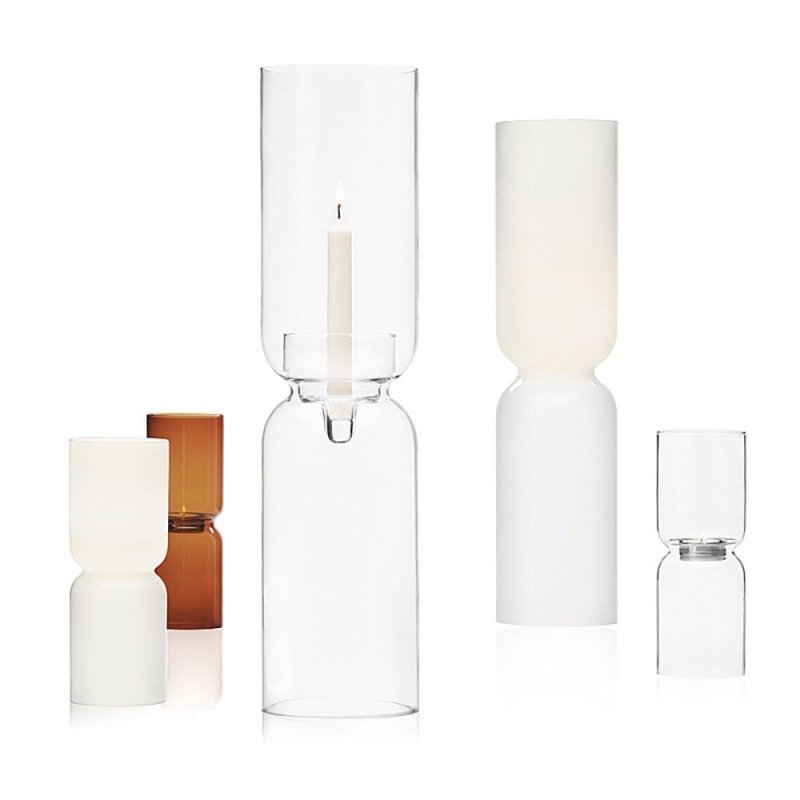 Iittala LANTERN Świecznik 25 cm Przezroczysty
