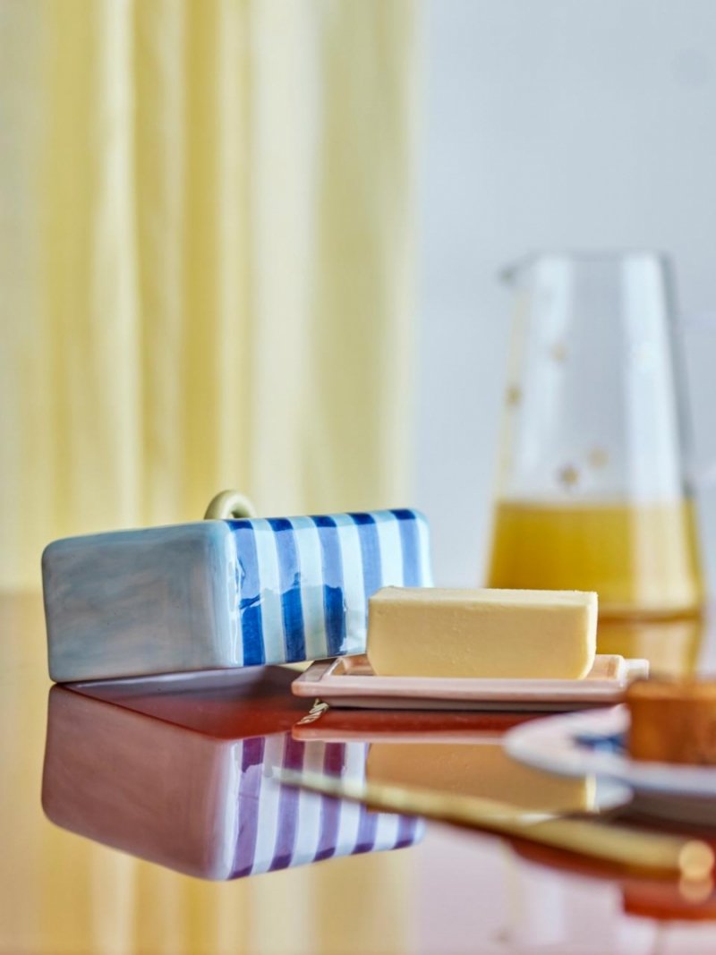 Kamionkowa maselniczka Bloomingville niebieska