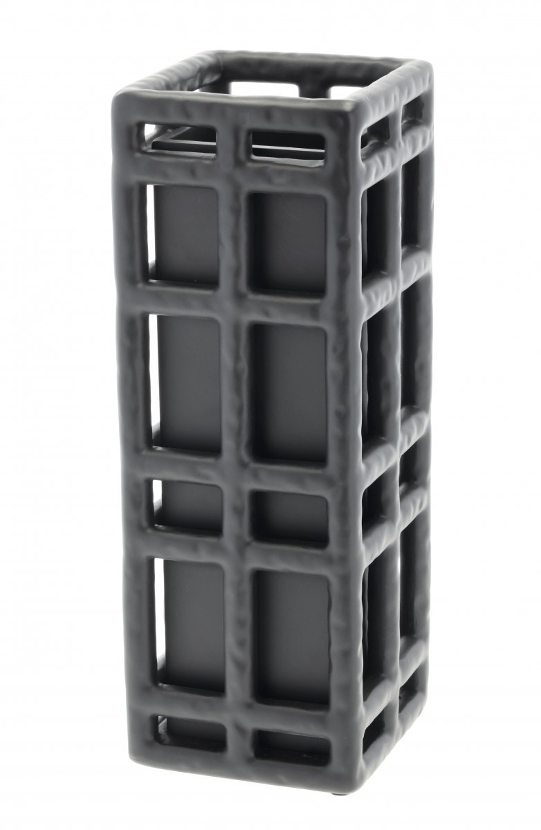 Villa Collection LYST Wazon do Kwiatów 30 cm Czarny