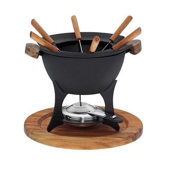 Kela COUNTRY Żeliwny Zestaw do Fondue dla 6 Osób