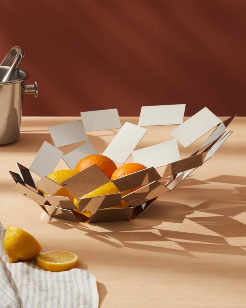 Alessi LA STANZA DELLO SCIROCCO Patera - Stal Polerowana