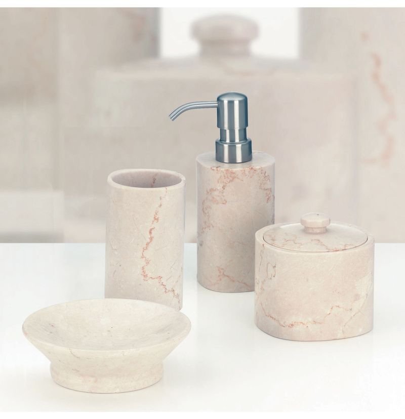 Kela MARBLE Kubek Łazienkowy - Marmur