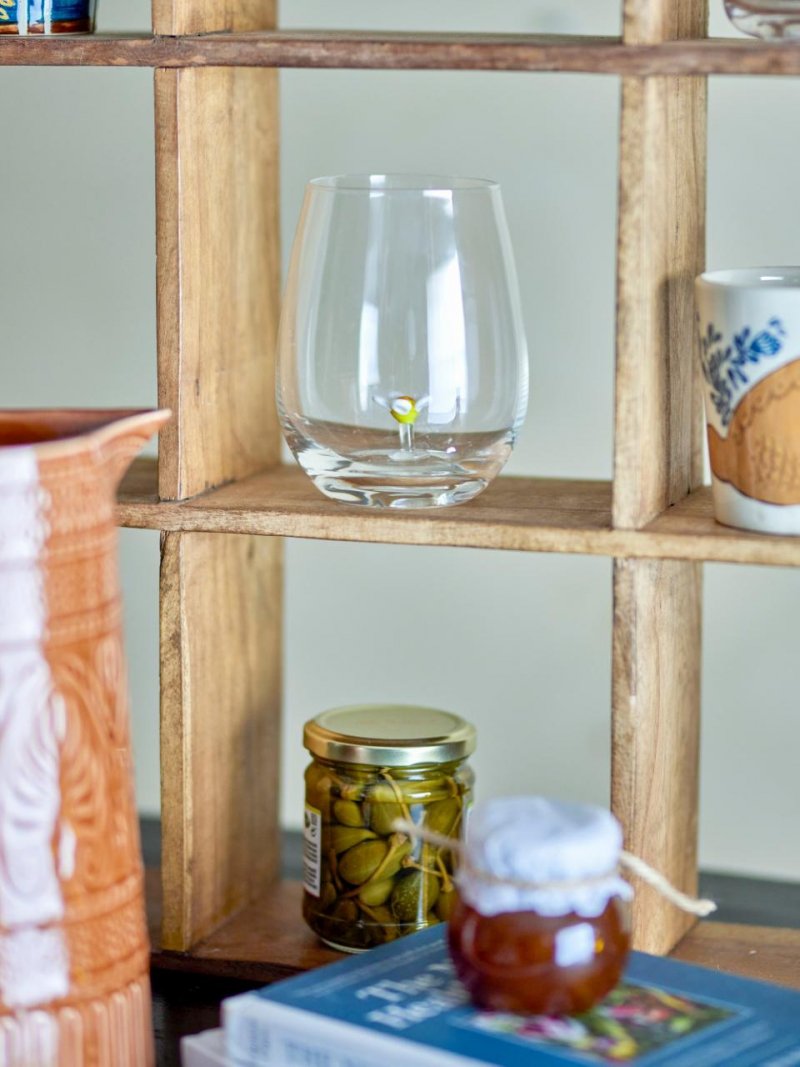 Bloomingville MISA Szklanki do Napojów 560 ml 4 Szt. z Kolorowymi Figurkami