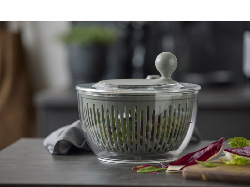 By Tareq Taylor KITCHEN Wirówka - Suszarka z Miską do Sałaty / Zielona