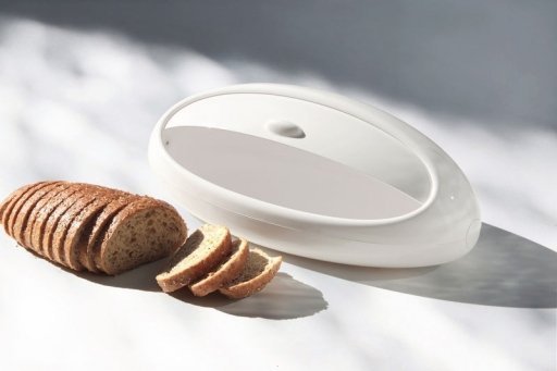 Alessi GNAM Chlebak - Pojemnik na Pieczywo / Biały