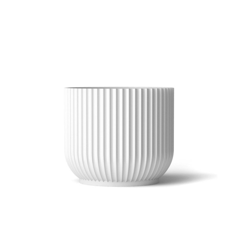 Lyngby CLASSIC Doniczka do Kwiatów 11 cm Biała
