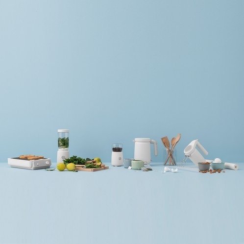 RIG-TIG by Stelton FOODIE Elektryczny Młynek do Kawy - Biały