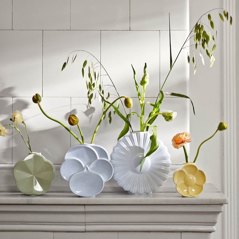 designerski wazon zielony do wnętrz Lyngby