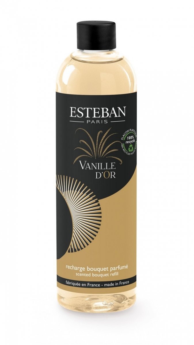 Esteban PARIS Refill - Uzupełniacz do Dyfuzora Zapachu 250 ml  / Zapach Vanille d'Or