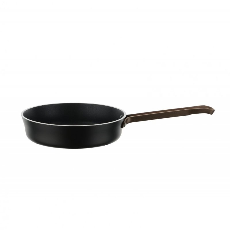 Alessi EDO Patelnia 20 cm z Powłoką Nieprzywierającą - Czarna
