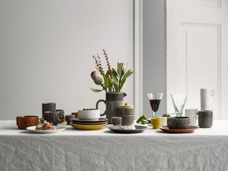 Sagaform COFFEE RETRO Kieliszek do Jajka / Świecznik Tealight - Czerwony