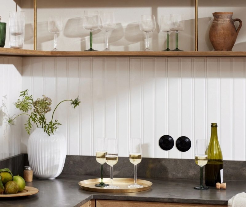 Kähler HAMMERSHØJ Kieliszki do Szampana 240 ml 2 Szt. / Bezbarwne